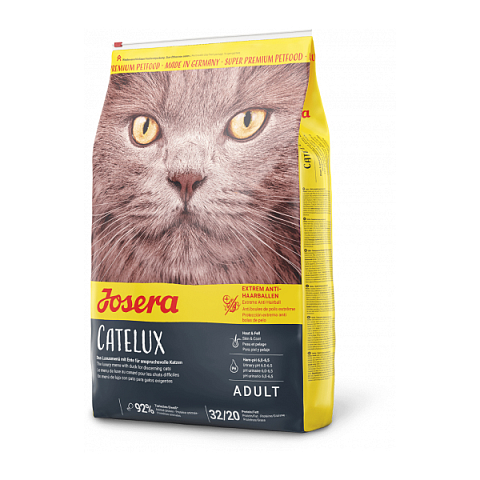 Josera Catelux Katzen-Trockenfutter 2 kg Adult Ente, Geflügel