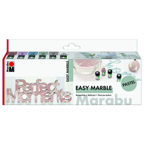Marabu Easy Marble Pastellfarbe 90 ml 6 Stück(e)