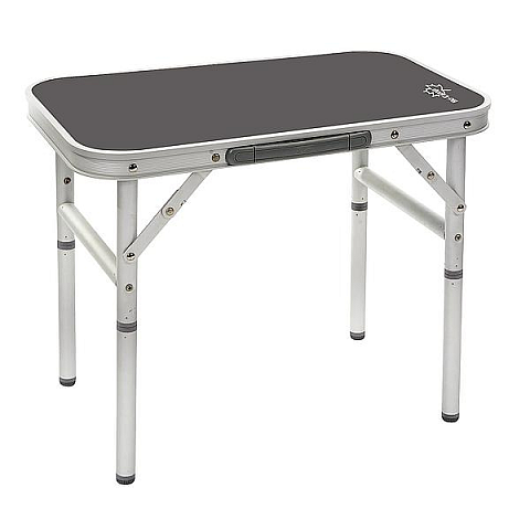 Bo-Camp 1404394 Camping-Tisch Aluminium, Grau