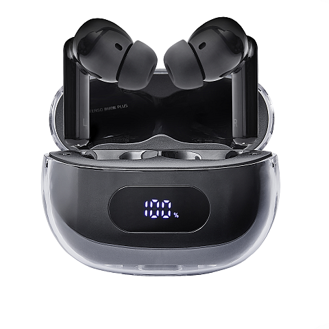 Intenso Buds Earphone Plus T310AE Black Kopfhörer True Wireless Stereo (TWS) im Ohr Anrufe/Musik/Sport/Alltag USB Typ-C Bluetooth Schwarz