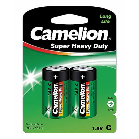 Camelion R14P-BP2G Einwegbatterie C Zink-Karbon