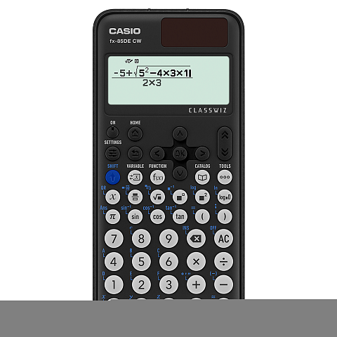 Casio FX-85DE CW Taschenrechner Tasche Wissenschaftlicher Taschenrechner Schwarz
