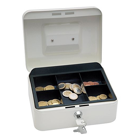 Wedo 145 200X Geld- & Kartenkassette Stahl Weiß