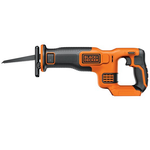 Black & Decker BDCR18N-XJ Säbelsäge 3000 SPM Schwarz, Orange