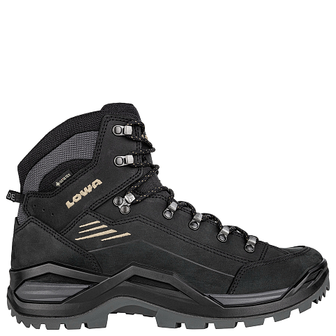LOWA RENEGADE EVO GTX MID Männlich Erwachsener Schwarz, Sand