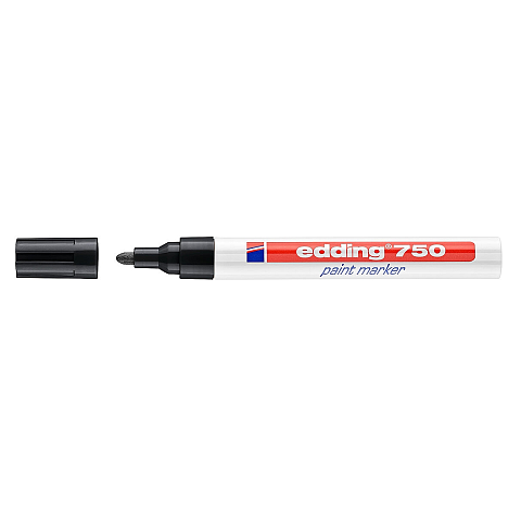Edding 750 Schwarz 10 Stück(e)