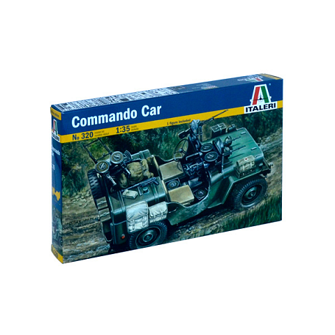 Italeri Commando car Abschleppwagen-Modell Montagesatz 1:35