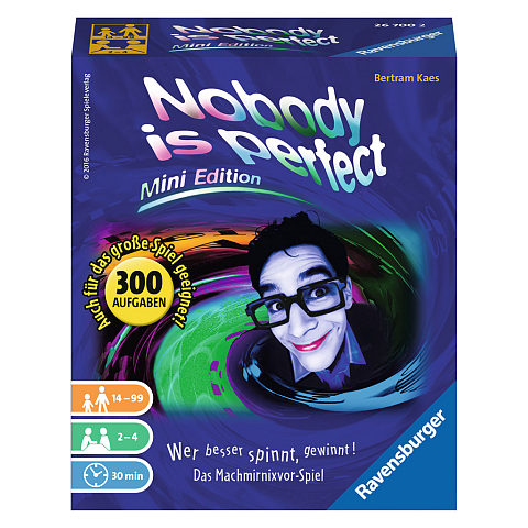 Ravensburger Nobody is perfect - Mini Edition Brettspiel Trivia