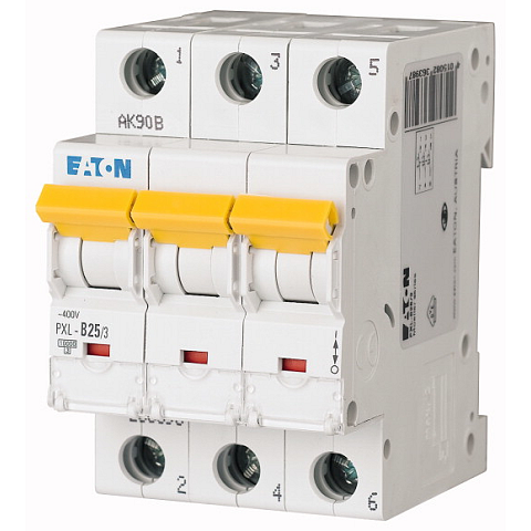 Eaton PXL-C25/3 Stromunterbrecher Miniatur-Leistungsschalter