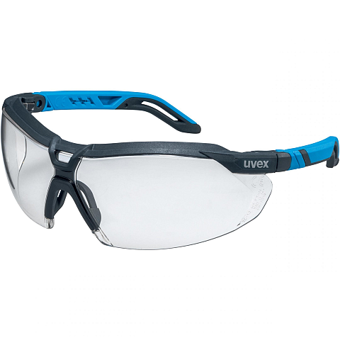Uvex 9183265 Schutzbrille/Sicherheitsbrille Anthrazit, Blau