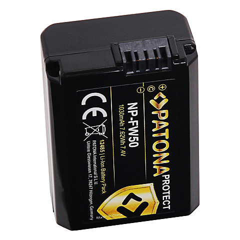 PATONA 12485 Kamera-/Camcorder-Akku Lithium-Ion (Li-Ion) 1030 mAh