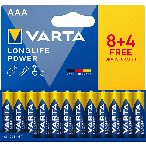 Varta 04903 121 772 Haushaltsbatterie Einwegbatterie AAA Alkali