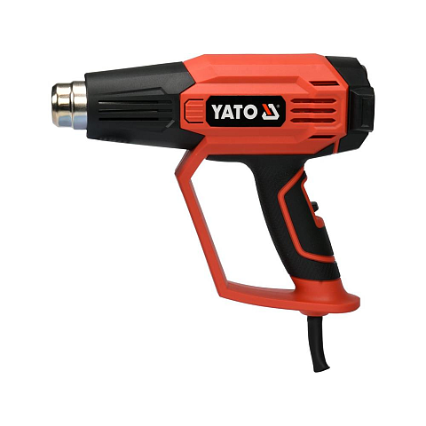 Yato YT-82296 Heißluftpistole 500 l/min 650 °C 1600 W Schwarz, Orange