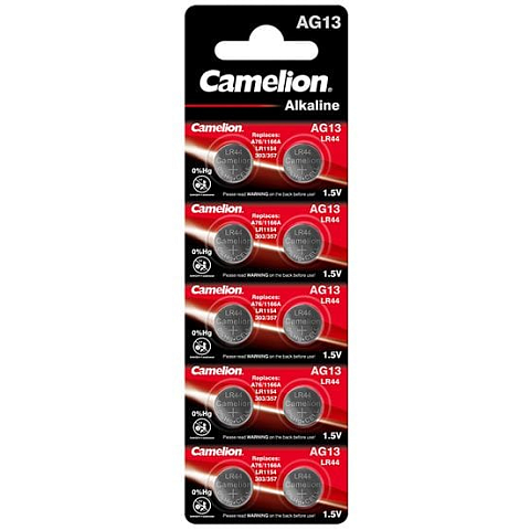 Camelion 12051013 Haushaltsbatterie Einwegbatterie LR44 Alkali
