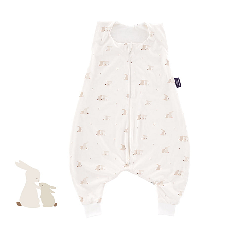 Traumeland Schlafanzug light TO GO Hophop Bunny beige
