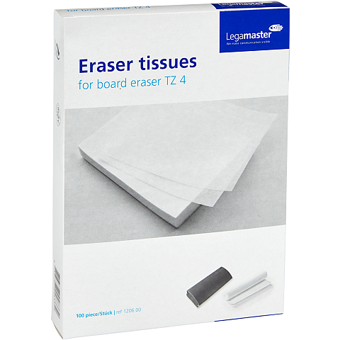 Legamaster Löschpapier für TZ 4 Whiteboardlöscher 100St