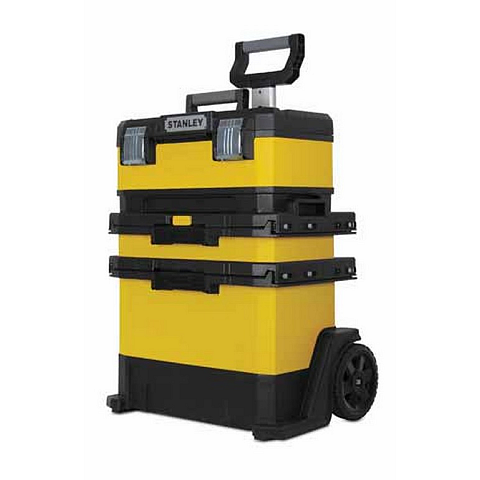 Stanley 1-95-621 Kleinteil/Werkzeugkasten Schwarz, Gelb