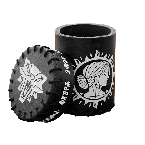 Q-workshop The Witcher Dice Cup. Ciri Würfelbecher Leder 1 Stück(e)