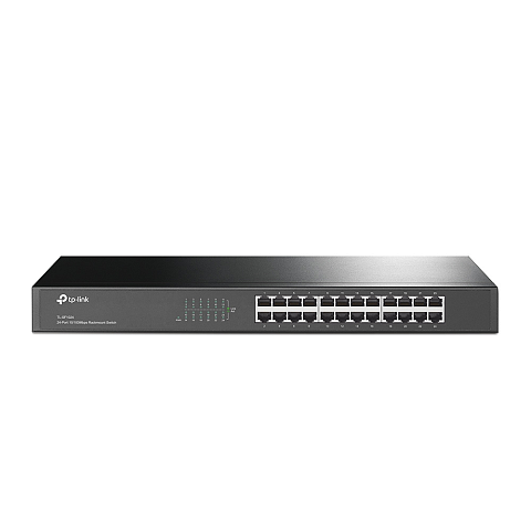 TP-Link 24-Port-10/100Mbit/s-Rackmount-Switch