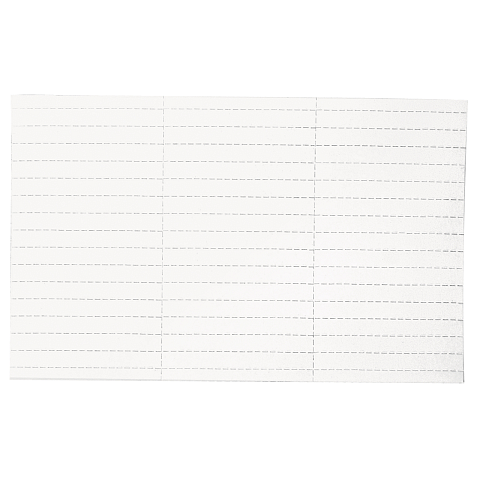 Legamaster Einlegeetikett 20x60mm weiß 90St