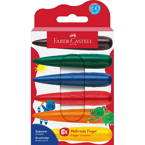 Faber-Castell 120409 Wachsmalstift 6 Stück(e)