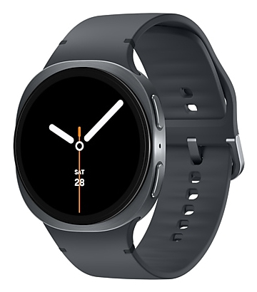 Samsung Galaxy Watch 8 3,81 cm (1.5") AMOLED 44 mm Digital 480 x 480 Pixel Touchscreen Graphit WLAN GPS