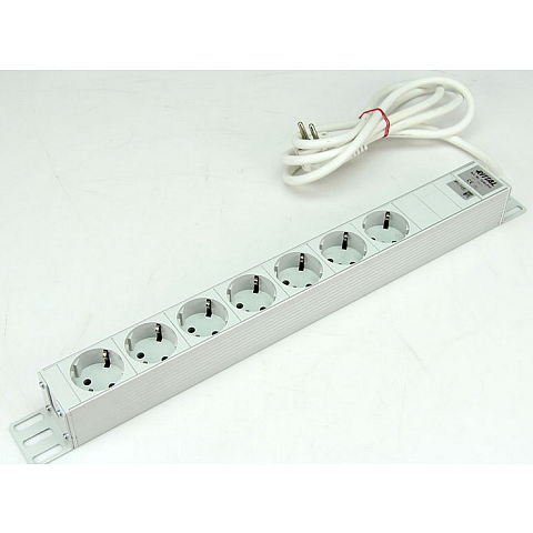 Rittal DK7240.210 Weiß 7 AC-Ausgänge 250 V 2 m