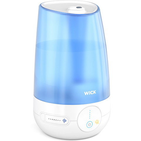 Wick WUL565E Luftbefeuchter Ultraschall 4,5 l Blau, Weiß 21 W