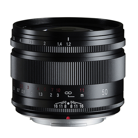 Voigtländer 50mm / 1:1.2 Nokton Teleobjektiv Schwarz