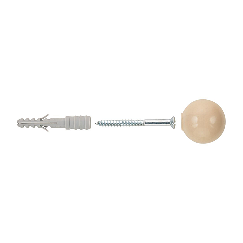 Fischer 60535 Türstopper Grau Nylon