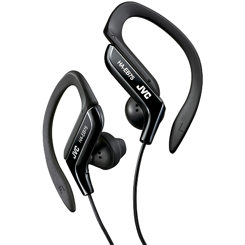JVC HA-EB75 Kopfhörer Kabelgebunden Ohrbügel, im Ohr Musik Schwarz