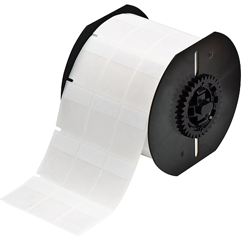 Brady B33-311-427 Druckeretikett Transparent, Weiß Selbstklebendes Druckeretikett