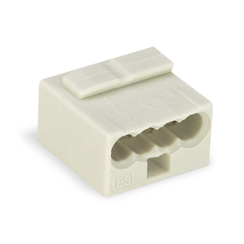 Wago 243-304 Anschlussblock Grau