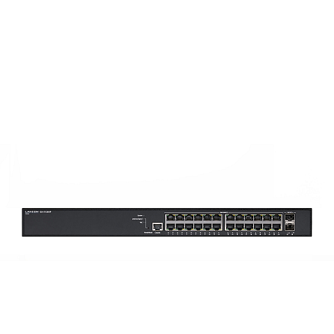 LANCOM GS-3126XP Managed L3 Gigabit Ethernet (10/100/1000) Power over Ethernet (PoE) 1U Schwarz