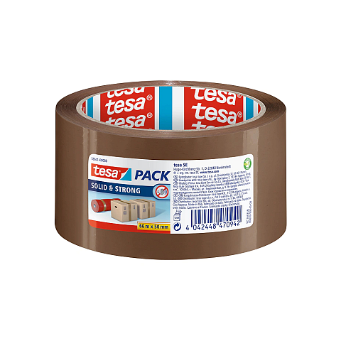 TESA 58641-00000-00 Klebeband Für die Nutzung im Innenbereich geeignet 66 m Polypropylen (PP) Braun