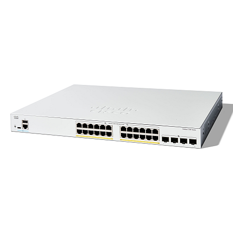 Cisco C1200-24FP-4X Netzwerk-Switch Managed L2/L3 Gigabit Ethernet (10/100/1000) Weiß