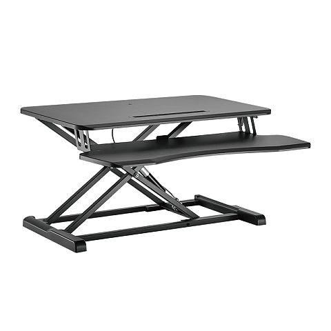 LogiLink EO0033 Flachbildschirm-Tischhalterung Tisch/Bank Schwarz