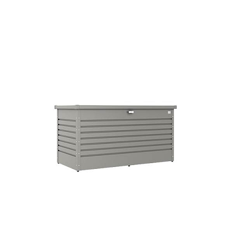 Biohort LeisureTime Box 180 Aufbewahrungsbox Rechteckig Galvanisiertes Stahl Grau, Quarz-metallic