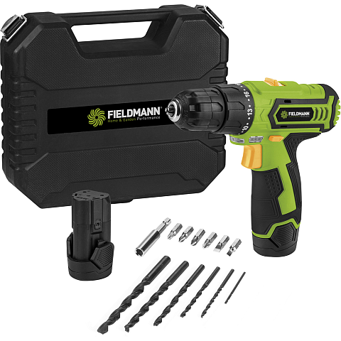 Fieldmann FDV 10252-A Bohrmaschine 1350 RPM Schwarz, Grün