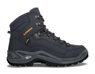 LOWA Renegade GTX Mid Männlich Erwachsener Schwarz, Blau, Grau