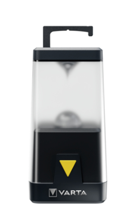 Varta 18666 101 111 Campinglaterne Batteriebetriebene Campingleuchte USB Anschluss