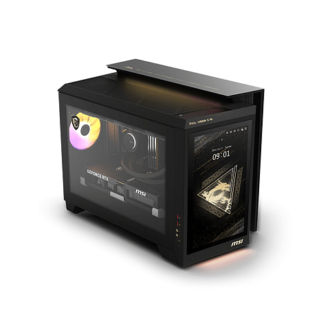 MSI MEG Vision X AI 2NVV7-009AT Intel Core Ultra 7 265K 32 GB DDR5-SDRAM 2 TB SSD NVIDIA GeForce RTX 5080 Windows 11 Home Desktop PC Schwarz