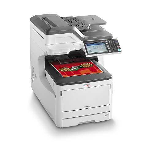 OKI MC853dn LED A3 1200 x 600 DPI 23 Seiten pro Minute