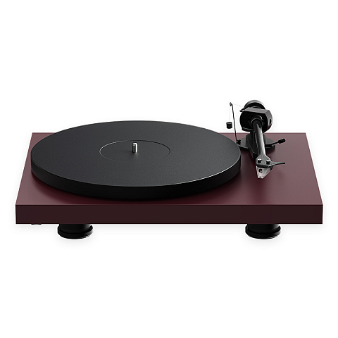 Pro-Ject Debut EVO 2 Audio-Plattenspieler mit Riemenantrieb Rot