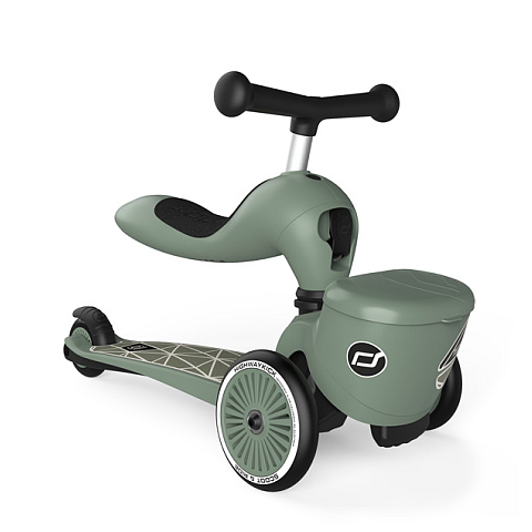 Scoot & Ride Highwaykick 1 Kinder Dreiradroller Grün
