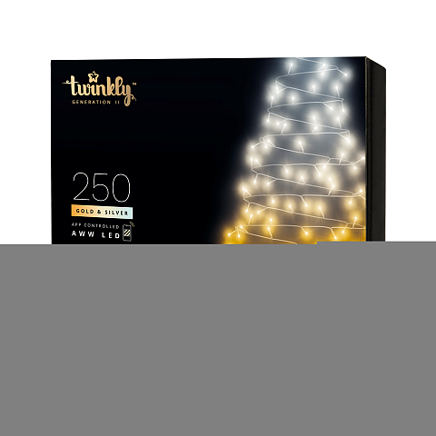 Twinkly TWS250GOP-BEU Lichterkette 250 Lampen LED