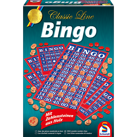 Schmidt Spiele Bingo Brettspiel Glücksspiel