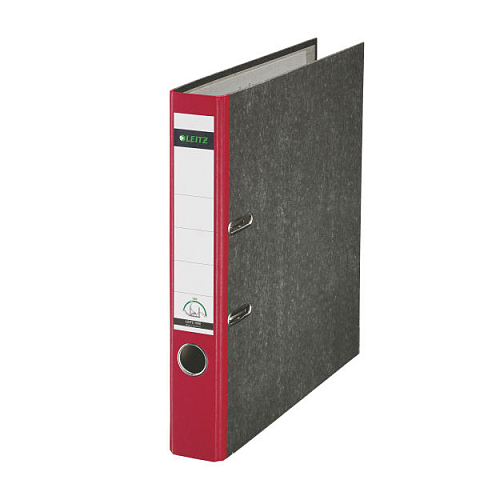 Leitz Cardboard binder 180° Ringmappe A4 Rot