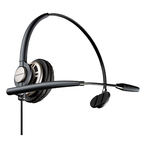 HP Poly EncorePro HW710 Ein-Ohr-Headset + Tragecase + Quick Disconnect