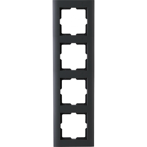Kopp 402815062 Wandplatte/Schalterabdeckung Anthrazit